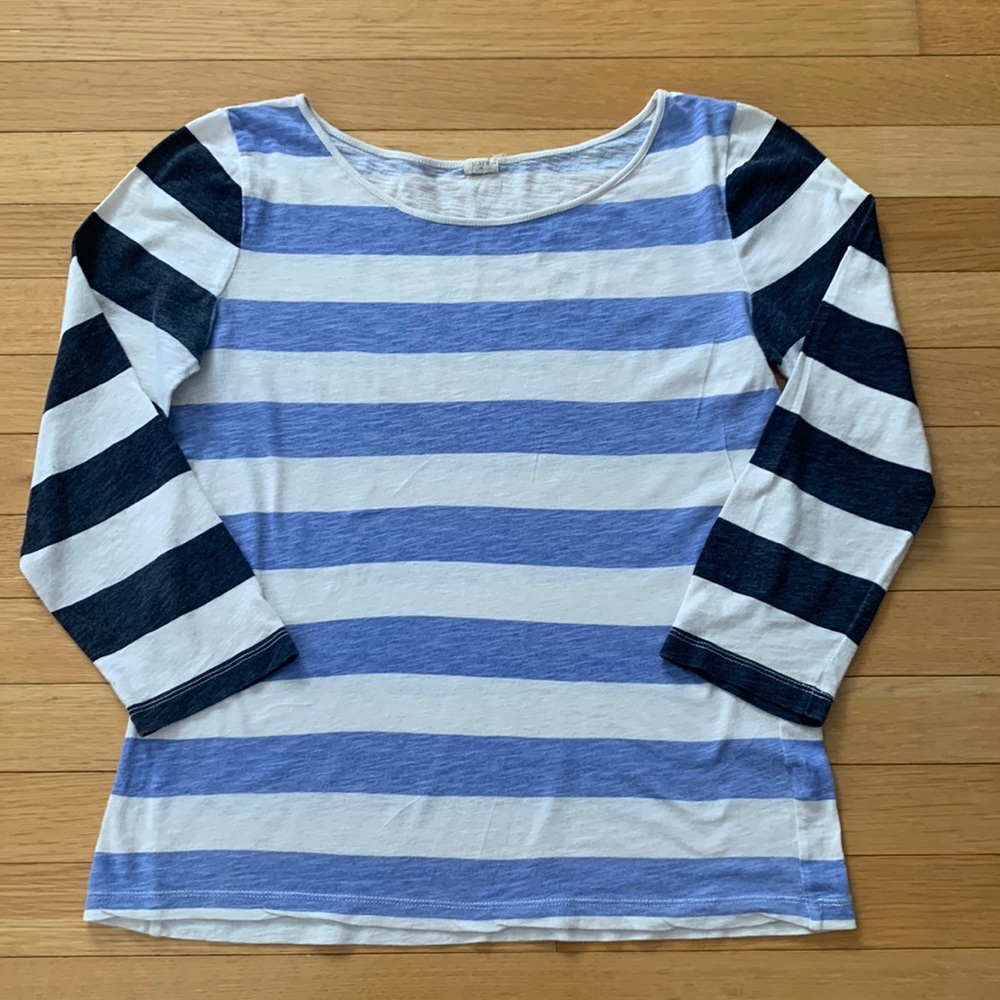 J. Crew striped shirt